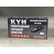 Зарядное устройство KYH авто/мото NC-SC4A 6V-1A, 12V-1A/4A
