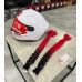 Косички на шлем Motorbike UNS-001 BLACK/RED
