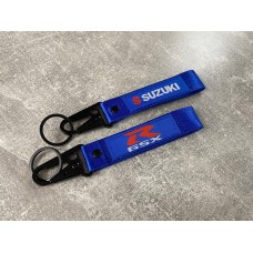 Шнурок для ключей с логотипом Suzuki, синий