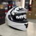 Мотошлем MT GENESIS SV PURE A0 Gloss WHITE 2026
