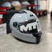Мотошлем MT STINGER 2 PURE A12 Gloss Grey 2026