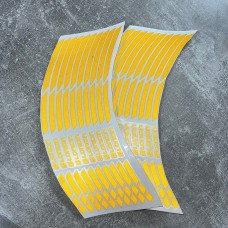 Светоотражающие полосы на диски Loncin Yellow