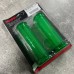 Грипсы  22mm (ручки руля) универсальные зеленые, прозрачные "KOSO" 