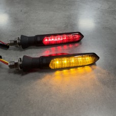 Поворотники LED KC-064 (YELLOW+RED) динамические