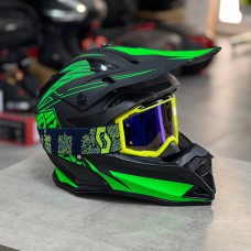 Шлем HD Fox green