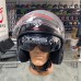 Открытый шлем W703 с очками, чёрный глянец