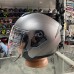 Открытый шлем W703 с очками, серый мат