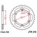 Звезда задняя JTR 210-52 Geon GNS/Kayo T4/Loncin Lx250/Exdrive CRF/Hornet Dakar